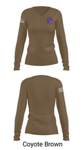 MDW 95441166 Women's Long Sleeve V-neck Shirt - 17