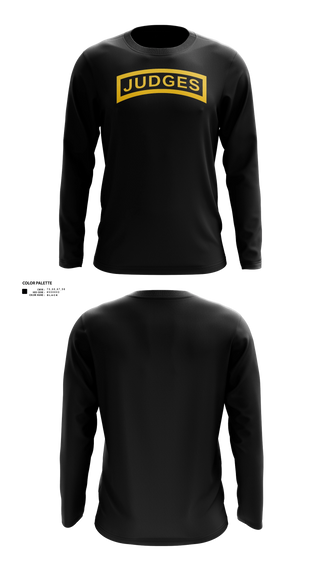 1st Platoon Judges, 10th Chemical Company 40480140 Long Sleeve Performance Shirt - 51
