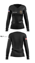 Smoky Mountain Search & Rescue Women's Long Sleeve V-neck Shirt - 2