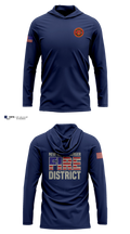 NEW HAVEN - BERGER FIRE DISTRICT Long Sleeve hooded sunshirt - 11