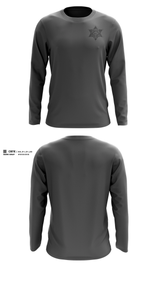 Wetzel County Sheriff Long Sleeve Performance Shirt - 21