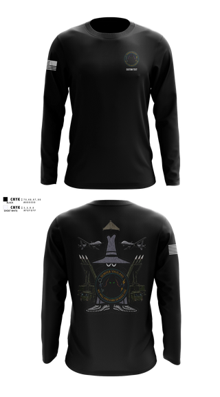 117th Intel Squadron 88574563 Long Sleeve Performance Shirt - 100