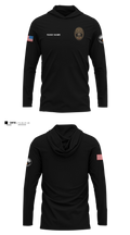 Smoky Mountain Search & Rescue Long Sleeve Performance Shirt with hood - 2