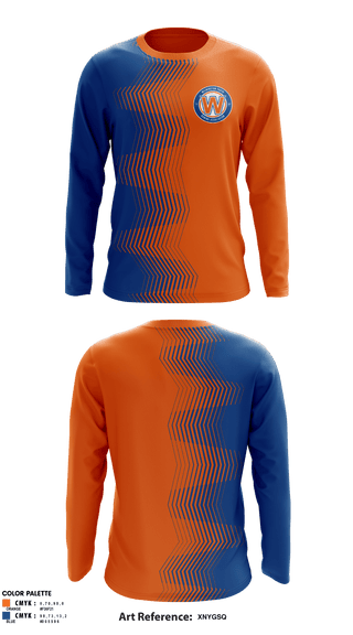 Long Sleeve Performance Shirt, Wilmington Youth Rowing Association, Spirit Store, Teamtime, Team time, sublimation, custom sports apparel, team uniforms, spirit wear, spiritwear, sports uniforms, custom shirts, team store, custom team store, fundraiser sports, apparel fundraiser