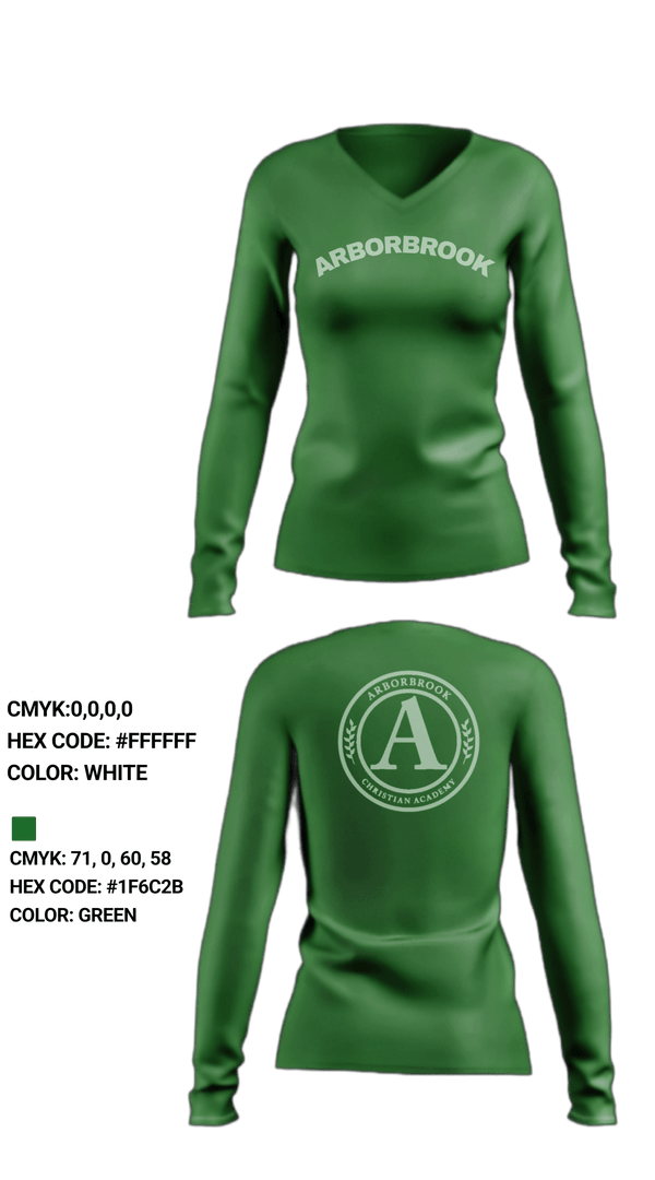 Women's Long Sleeve Vneck Shirt, Arborbrook Christian Academy Falcons, Spirit Store, Teamtime, Team time, sublimation, custom sports apparel, team uniforms, spirit wear, spiritwear, sports uniforms, custom shirts, team store, custom team store, fundraiser sports, apparel fundraiser