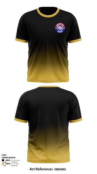Short Sleeve Performance Shirt, Arlington, Men's Soccer, Teamtime, Team time, sublimation, custom sports apparel, team uniforms, spirit wear, spiritwear, sports uniforms, custom shirts, team store, custom team store, fundraiser sports, apparel fundraiser