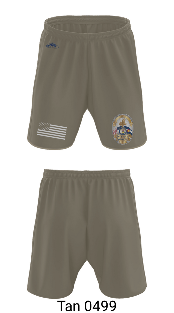 Athletic Shorts With Pockets, Eagle Police Department, Police, Teamtime, Team time, sublimation, custom sports apparel, team uniforms, spirit wear, spiritwear, sports uniforms, custom shirts, team store, custom team store, fundraiser sports, apparel fundraiser