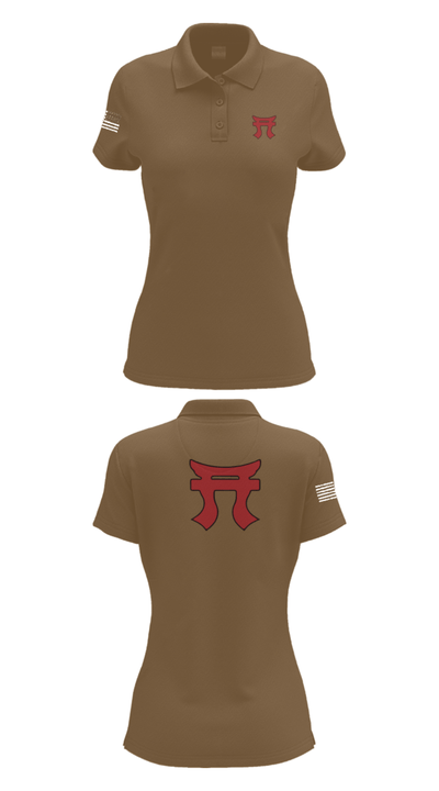 187th Iron Rakkasans 40107465 Women's Short Sleeve Performance Polo  - 15