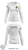 Fort Campbell & Redstone Arsenal - Office of Special Trial Counsel 55135476 Women's Long Sleeve V-neck Shirt - 2