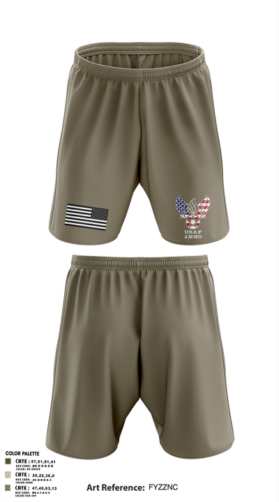7th MUNS Athletic Shorts With Pockets - 3