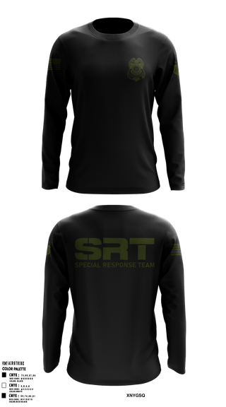 Long Sleeve Performance Shirt, NNSS SRT, Police, Teamtime, Team time, sublimation, custom sports apparel, team uniforms, spirit wear, spiritwear, sports uniforms, custom shirts, team store, custom team store, fundraiser sports, apparel fundraiser