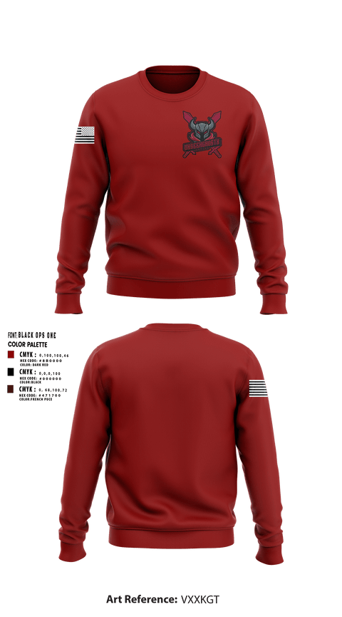 Crew Neck Sweatshirt, UnseenghostxUnseenghostx, , Teamtime, Team time, sublimation, custom sports apparel, team uniforms, spirit wear, spiritwear, sports uniforms, custom shirts, team store, custom team store, fundraiser sports, apparel fundraiser