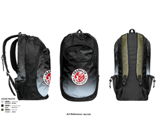 Gear Bag, Khari merrills, Men's Basketball, Teamtime, Team time, sublimation, custom sports apparel, team uniforms, spirit wear, spiritwear, sports uniforms, custom shirts, team store, custom team store, fundraiser sports, apparel fundraiser