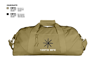 Duffle Bag, 109th MFE, , Teamtime, Team time, sublimation, custom sports apparel, team uniforms, spirit wear, spiritwear, sports uniforms, custom shirts, team store, custom team store, fundraiser sports, apparel fundraiser