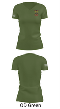 2nd Battalion 5th Marine 36245419 Women's Short Sleeve V-neck Shirt - 48
