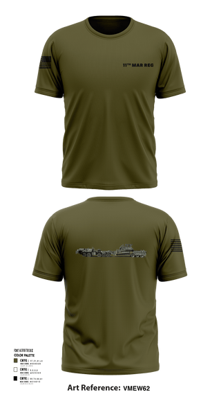 Short Sleeve Performance Shirt, 11Th MAR REG, Marines, Teamtime, Team time, sublimation, custom sports apparel, team uniforms, spirit wear, spiritwear, sports uniforms, custom shirts, team store, custom team store, fundraiser sports, apparel fundraiser