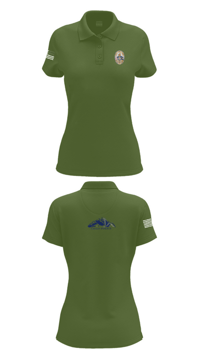Eagle Police Department 40454733 Women's Short Sleeve Performance Polo  - 52