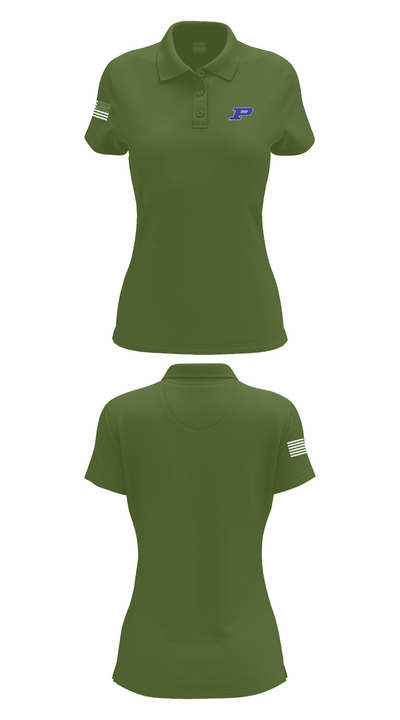 Pewitt CISD Police 8809004 Women's Short Sleeve Performance Polo  - 52
