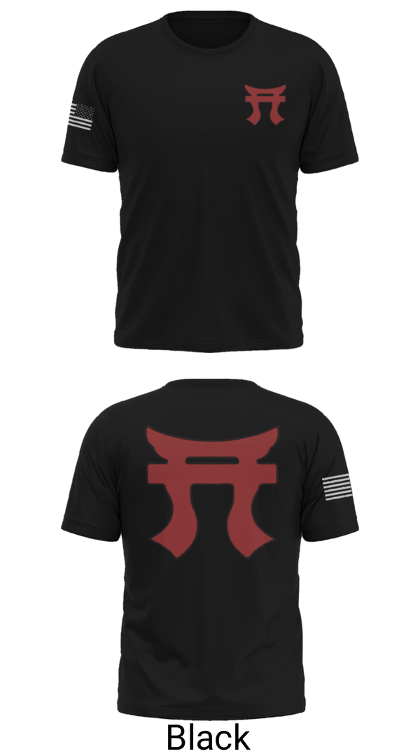 Old School Cotton Feel Shirt, 187th Iron Rakkasans, Army, Teamtime, Team time, sublimation, custom sports apparel, team uniforms, spirit wear, spiritwear, sports uniforms, custom shirts, team store, custom team store, fundraiser sports, apparel fundraiser