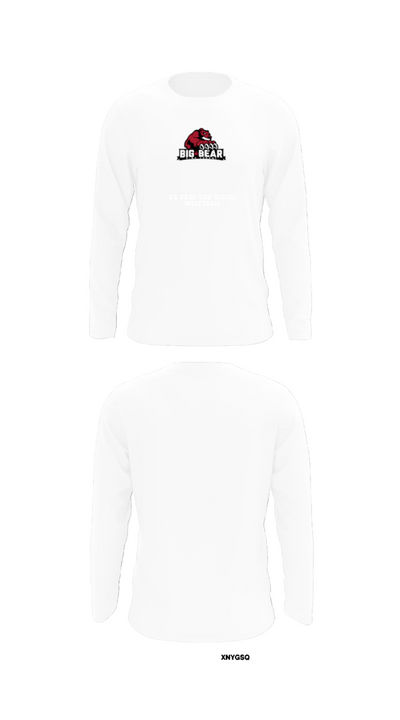 Big Bear High School Volleyball 51513520 Long Sleeve Performance Shirt - 8