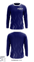 Orland Jr Trojans Cheer 6207473 Long Sleeve Performance Shirt - 1