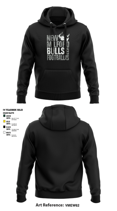 New Milford Bulls Football And Cheerleading 19489077 Hoodie - 9