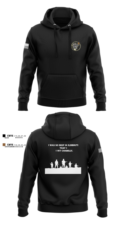Hoodie, Eco 2/160th SOAR (Abn), Army, Teamtime, Team time, sublimation, custom sports apparel, team uniforms, spirit wear, spiritwear, sports uniforms, custom shirts, team store, custom team store, fundraiser sports, apparel fundraiser