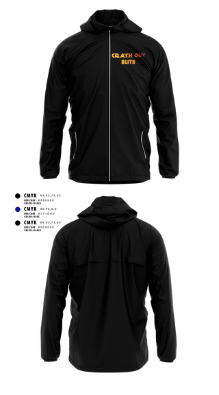 Windbreaker, Crash out elite, Men's Basketball, Teamtime, Team time, sublimation, custom sports apparel, team uniforms, spirit wear, spiritwear, sports uniforms, custom shirts, team store, custom team store, fundraiser sports, apparel fundraiser