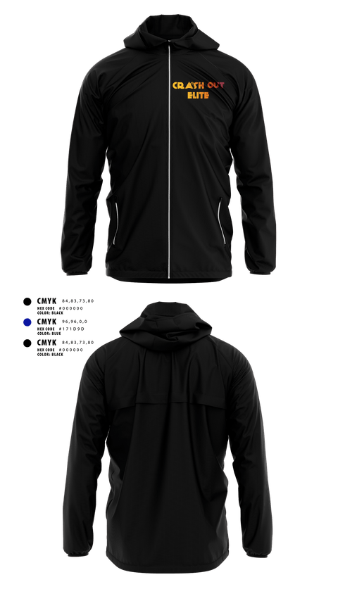 Windbreaker, Crash out elite, Men's Basketball, Teamtime, Team time, sublimation, custom sports apparel, team uniforms, spirit wear, spiritwear, sports uniforms, custom shirts, team store, custom team store, fundraiser sports, apparel fundraiser