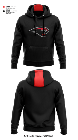 Hoodie, Foothill Jr Cougars Football and Cheer, Football, Teamtime, Team time, sublimation, custom sports apparel, team uniforms, spirit wear, spiritwear, sports uniforms, custom shirts, team store, custom team store, fundraiser sports, apparel fundraiser