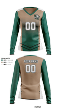 John P Stevens High School Volleyball 47771719 Women's Long Sleeve V-neck Shirt - 41