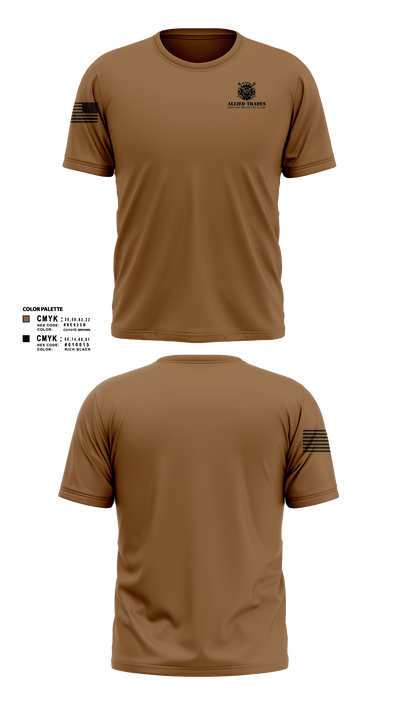 ALLIED TRADES 48849296 Short Sleeve Performance Shirt - 1