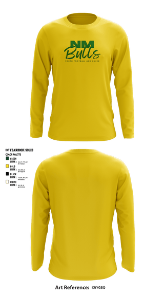 Long Sleeve Performance Shirt, New Milford Bulls Football And Cheerleading, Football, Teamtime, Team time, sublimation, custom sports apparel, team uniforms, spirit wear, spiritwear, sports uniforms, custom shirts, team store, custom team store, fundraiser sports, apparel fundraiser