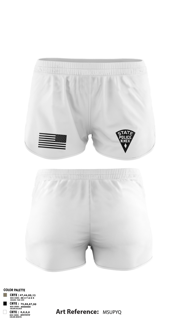 Ranger Panties, New Mexico State Police D8, Police, Teamtime, Team time, sublimation, custom sports apparel, team uniforms, spirit wear, spiritwear, sports uniforms, custom shirts, team store, custom team store, fundraiser sports, apparel fundraiser