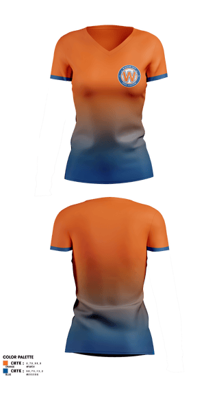 Women's Short Sleeve Vneck Shirt, Grand Forks Youth Hockey Association, Ice Hockey, Teamtime, Team time, sublimation, custom sports apparel, team uniforms, spirit wear, spiritwear, sports uniforms, custom shirts, team store, custom team store, fundraiser sports, apparel fundraiser