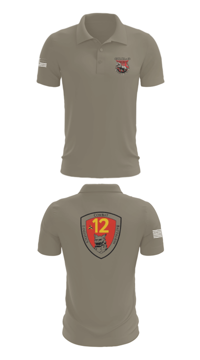 CLB 12 6808252 Short Sleeve Performance Polo - 67