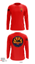 Arizona Underwater Explorers 16457471 Long Sleeve Performance Shirt - 41