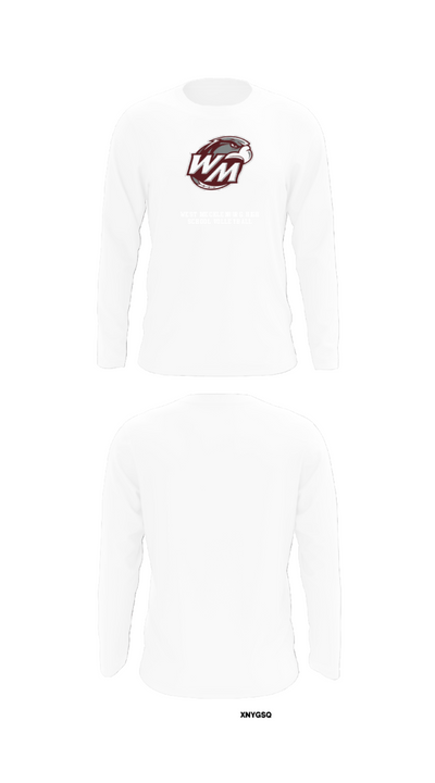 West Mecklenburg High School Volleyball 81317754 Long Sleeve Performance Shirt - 8