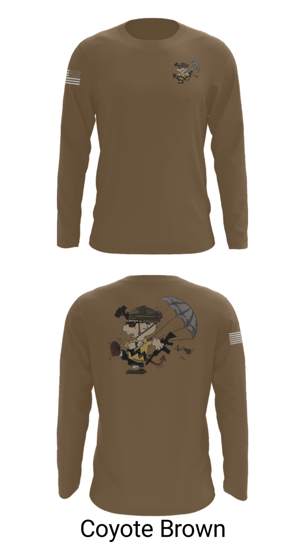 Long Sleeve Performance Shirt, 1-508th PIR, Army, Teamtime, Team time, sublimation, custom sports apparel, team uniforms, spirit wear, spiritwear, sports uniforms, custom shirts, team store, custom team store, fundraiser sports, apparel fundraiser