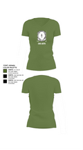 349 ASTS 29924821 Women's Short Sleeve V-neck Shirt - 44