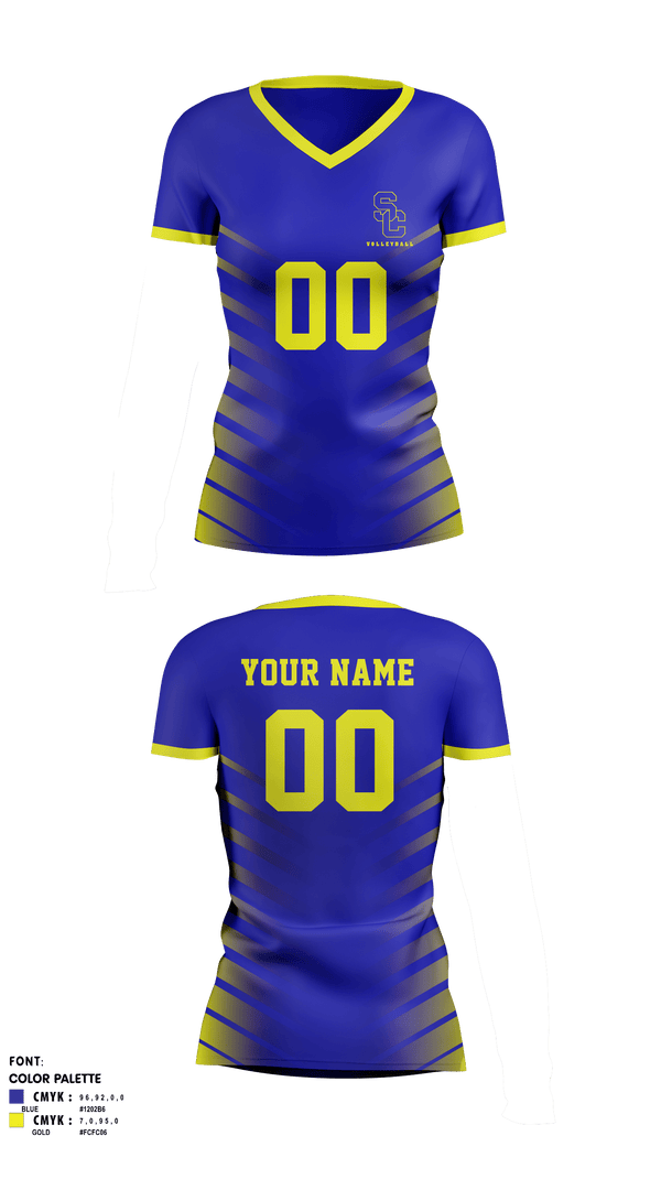 Women's Short Sleeve Vneck Shirt, Scott City R-1 High School Volleyball, Women's Volleyball, Teamtime, Team time, sublimation, custom sports apparel, team uniforms, spirit wear, spiritwear, sports uniforms, custom shirts, team store, custom team store, fundraiser sports, apparel fundraiser