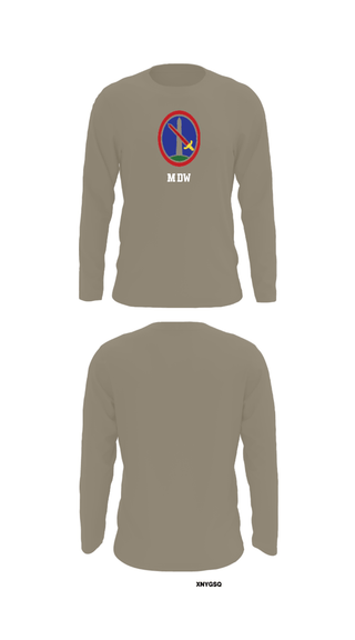 Long Sleeve Performance Shirt, MDW, Army, Teamtime, Team time, sublimation, custom sports apparel, team uniforms, spirit wear, spiritwear, sports uniforms, custom shirts, team store, custom team store, fundraiser sports, apparel fundraiser
