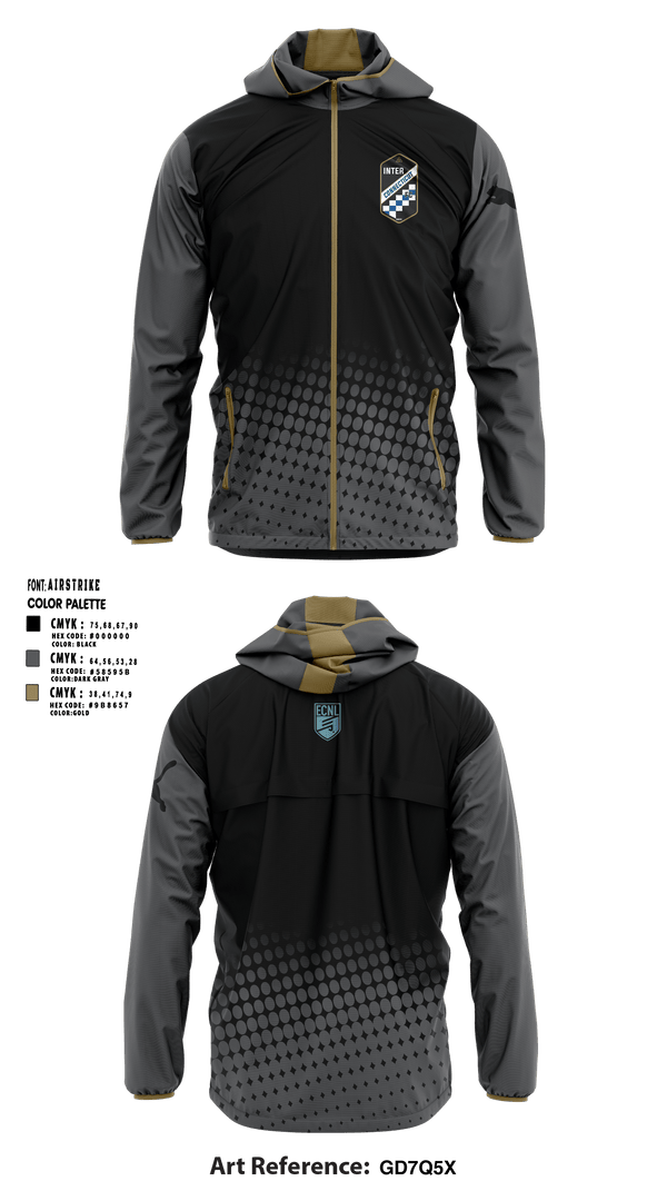 Windbreaker, Inter Connecticut, Men's Soccer, Teamtime, Team time, sublimation, custom sports apparel, team uniforms, spirit wear, spiritwear, sports uniforms, custom shirts, team store, custom team store, fundraiser sports, apparel fundraiser