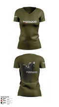 undefined Women's Short Sleeve V-neck Shirt - 3