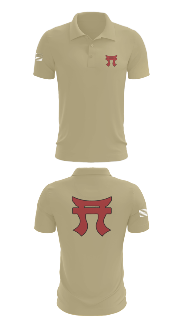 Short Sleeve Performance Polo, 187th Iron Rakkasans, Army, Teamtime, Team time, sublimation, custom sports apparel, team uniforms, spirit wear, spiritwear, sports uniforms, custom shirts, team store, custom team store, fundraiser sports, apparel fundraiser