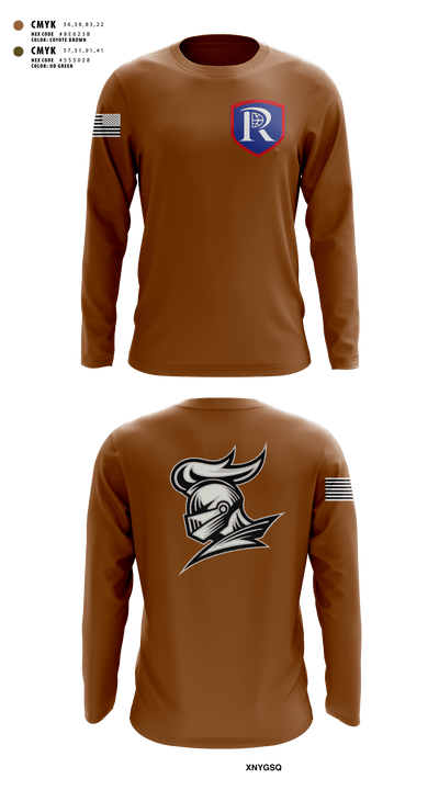 RICS Raiders 86682498 Long Sleeve Performance Shirt - 1