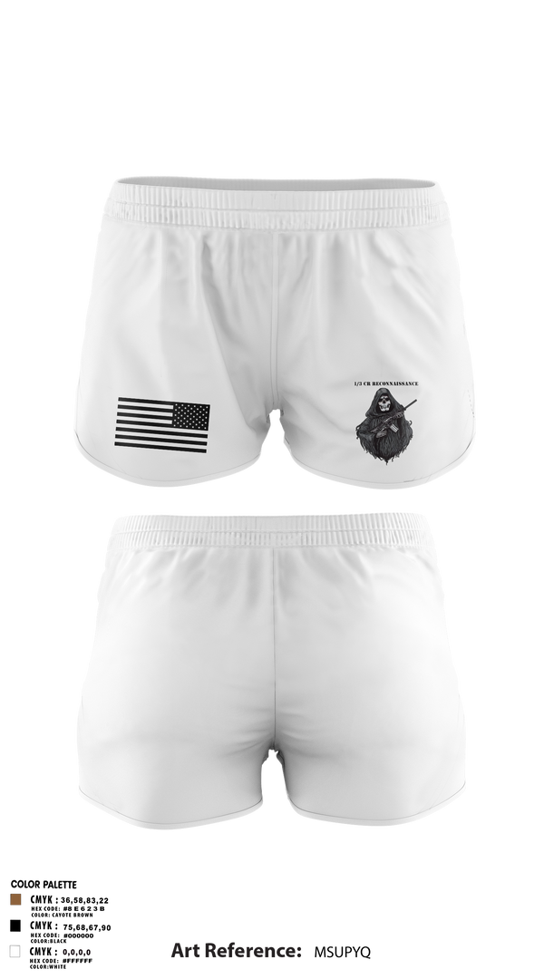 Ranger Panties, 1/3 CR Reconnaissance, , Teamtime, Team time, sublimation, custom sports apparel, team uniforms, spirit wear, spiritwear, sports uniforms, custom shirts, team store, custom team store, fundraiser sports, apparel fundraiser