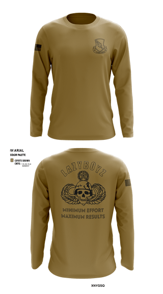 Long Sleeve Performance Shirt, LAZY HELLDIVER, Army, Teamtime, Team time, sublimation, custom sports apparel, team uniforms, spirit wear, spiritwear, sports uniforms, custom shirts, team store, custom team store, fundraiser sports, apparel fundraiser