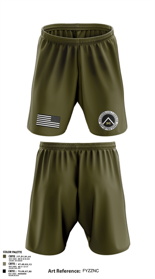 Athletic Shorts With Pockets, 3rd Platoon, CCo, 1-508th PIR, , Teamtime, Team time, sublimation, custom sports apparel, team uniforms, spirit wear, spiritwear, sports uniforms, custom shirts, team store, custom team store, fundraiser sports, apparel fundraiser