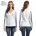 FLORIDA BEREANS 33268079 Women's Long Sleeve V-neck Shirt - 5